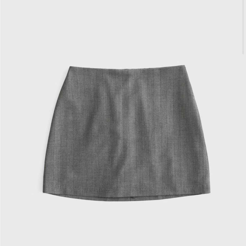 Abercrombie Classic Gray Plaid Women's Skirt